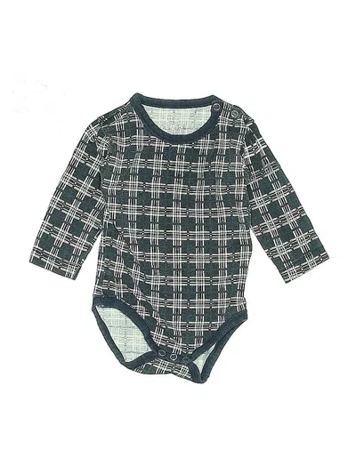 Pre-owned Claesen's Kids' Long Sleeve Onesie In Green