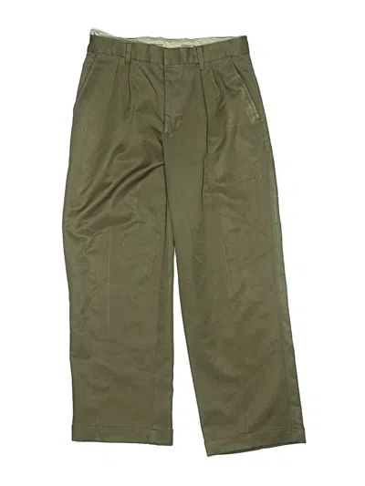 Pre-owned Claiborne Kids' Khaki Pant In Green