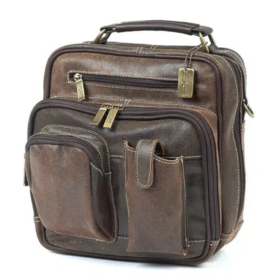 Claire Chase 608729126300 Jumbo Backpack, Distressed Brown