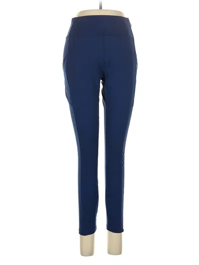 Pre-owned Claire Desjardins Active Pants In Blue