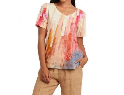 Claire Desjardins Just For Them Top In Coral In Pink