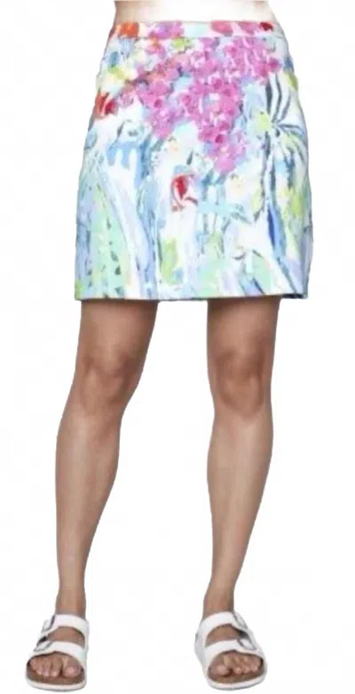 Claire Desjardins Liberty In The Garden Skort In Multi