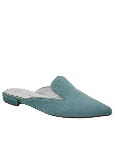 Claire Flowers Women's Gretchen Mule In Aquamarine In Blue