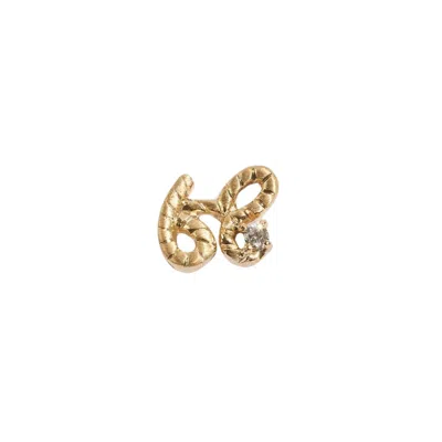 Claire Hill Designs Women's Beautiful Gold Shorthand Stud Earring