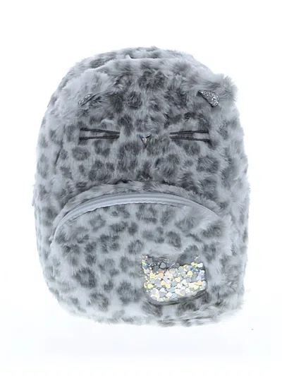 Pre-owned Claire's Kids' Backpack In Gray