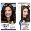 CLAIROL NICE' N EASY PERMANENT HAIR DYE AND ROOT TOUCH UP DUO (VARIOUS SHADES) - 4 DARK BROWN