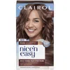 CLAIROL NICE'N EASY CRÈME, PURE BRUNETTES PERMANENT HAIR DYE, 6.5PB LIGHTEST LATTE BROWN