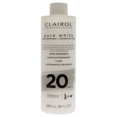 Clairol Pure White 20 Volume Creme Developer By  For Unisex - 8 oz Cream