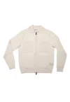 Claq Men's Sweater  Cq9200030 White In Neutral