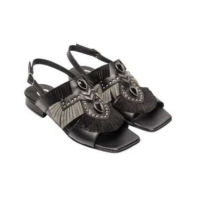 Clara Barcelo Women's Black / Brown Rock, Paper, Scissors B In Multi