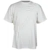 Clara Son Men's White / Neutrals / Blue Ruched T-shirt