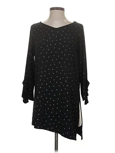 Pre-owned Clara Sun Woo 3/4 Sleeve Blouse In Black