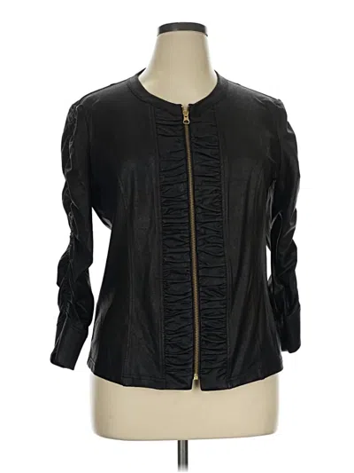 Pre-owned Clara Sun Woo 3/4 Sleeve Blouse In Black