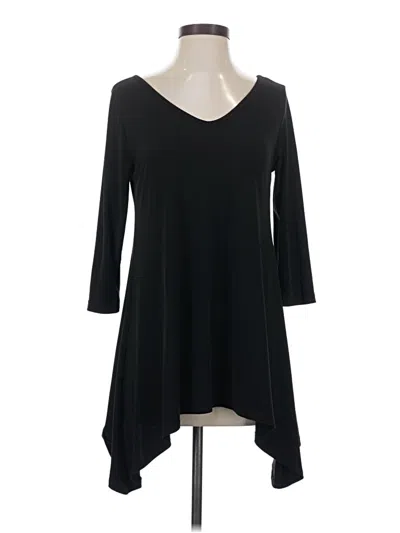 Pre-owned Clara Sun Woo 3/4 Sleeve T-shirt In Black