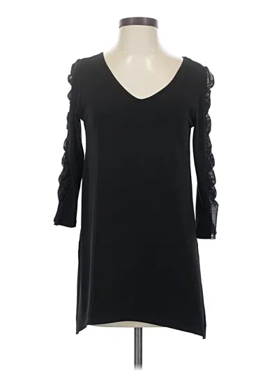 Pre-owned Clara Sun Woo 3/4 Sleeve T-shirt In Black