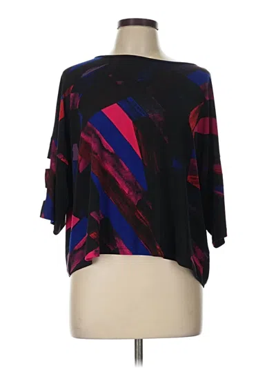 Pre-owned Clara Sun Woo 3/4 Sleeve T-shirt In Black