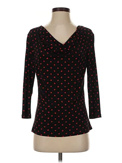 Pre-owned Clara Sun Woo 3/4 Sleeve T-shirt In Black