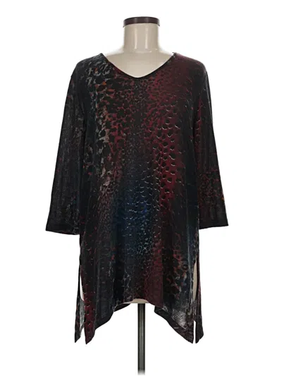 Pre-owned Clara Sun Woo 3/4 Sleeve T-shirt In Black