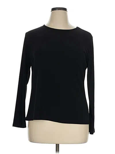 Pre-owned Clara Sun Woo 3/4 Sleeve T-shirt In Black