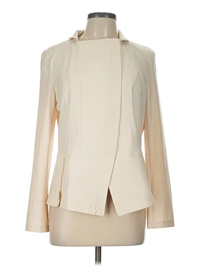 Pre-owned Clara Sun Woo Blazer Jacket In Ivory