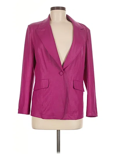 Pre-owned Clara Sun Woo Blazer Jacket In Pink
