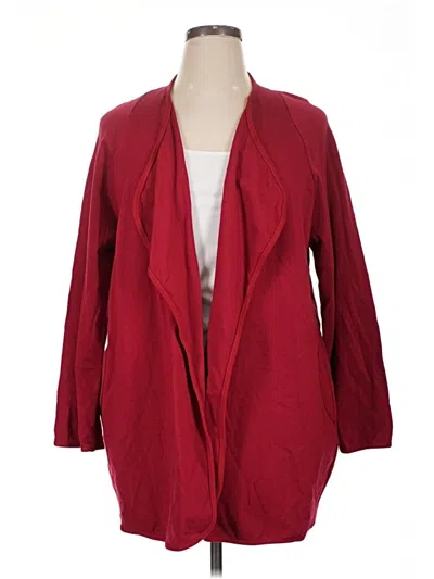 Pre-owned Clara Sun Woo Cardigan Sweater In Red