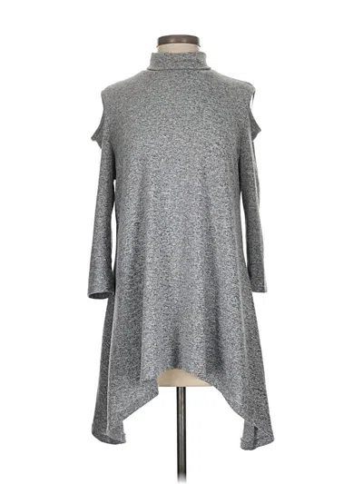 Pre-owned Clara Sun Woo Casual Dress In Gray