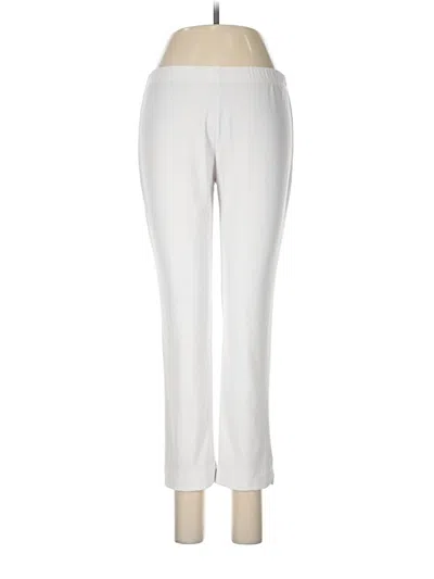 Pre-owned Clara Sun Woo Casual Pants In Ivory