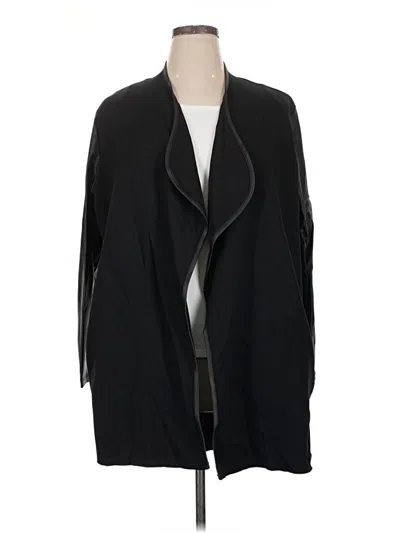Pre-owned Clara Sun Woo Coat In Black
