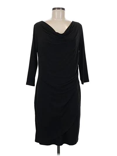 Pre-owned Clara Sun Woo Cocktail Dress In Black