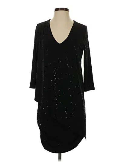 Pre-owned Clara Sun Woo Cocktail Dress In Black