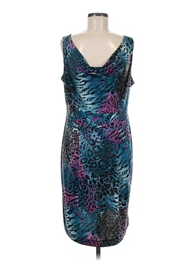 Pre-owned Clara Sun Woo Cocktail Dress In Blue