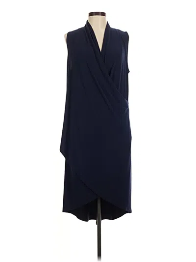 Pre-owned Clara Sun Woo Cocktail Dress In Blue