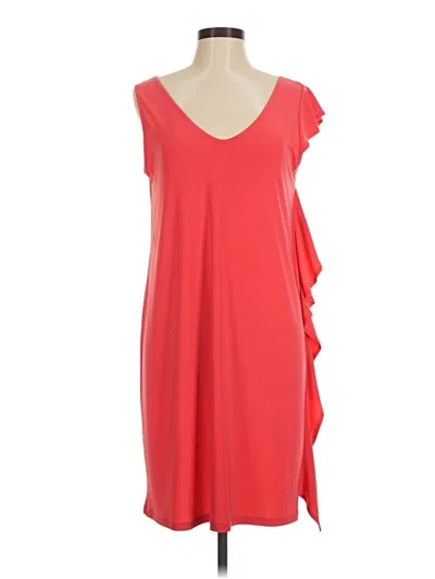 Pre-owned Clara Sun Woo Cocktail Dress In Red
