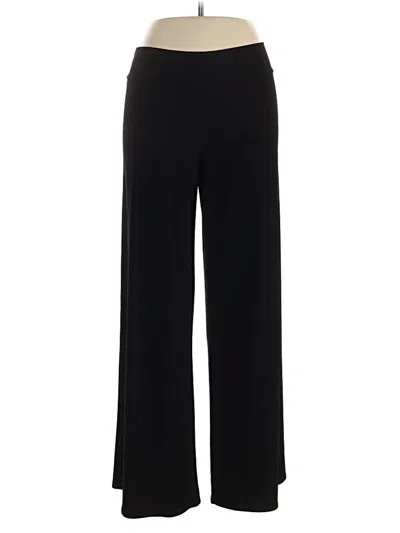 Pre-owned Clara Sun Woo Dress Pants In Black