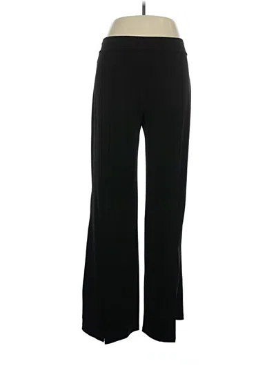 Pre-owned Clara Sun Woo Dress Pants In Black