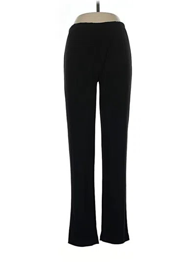 Pre-owned Clara Sun Woo Dress Pants In Black