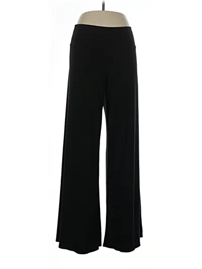 Pre-owned Clara Sun Woo Dress Pants In Black