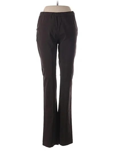Pre-owned Clara Sun Woo Dress Pants In Brown