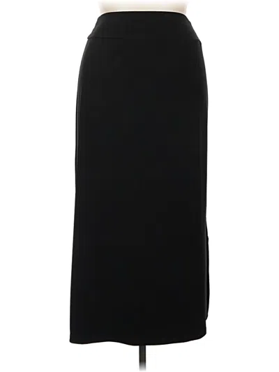 Pre-owned Clara Sun Woo Formal Skirt In Black