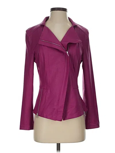Pre-owned Clara Sun Woo Jacket In Purple