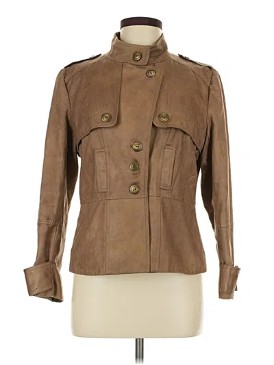 Pre-owned Clara Sun Woo Jacket In Tan