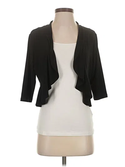 Pre-owned Clara Sun Woo Kimono In Black