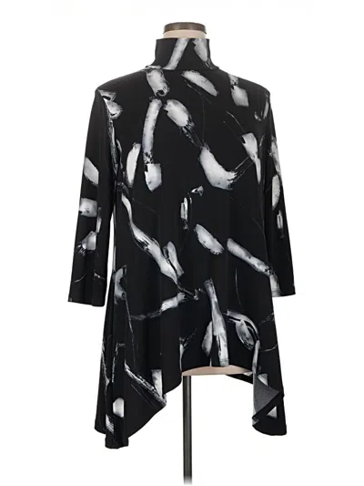 Pre-owned Clara Sun Woo Kimono In Black