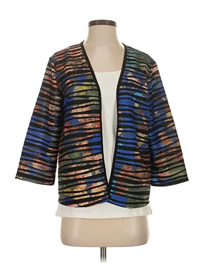 Pre-owned Clara Sun Woo Kimono In Blue