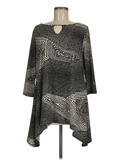 Pre-owned Clara Sun Woo Kimono In Gray