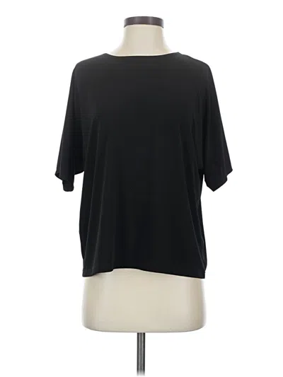 Pre-owned Clara Sun Woo Short Sleeve T-shirt In Black