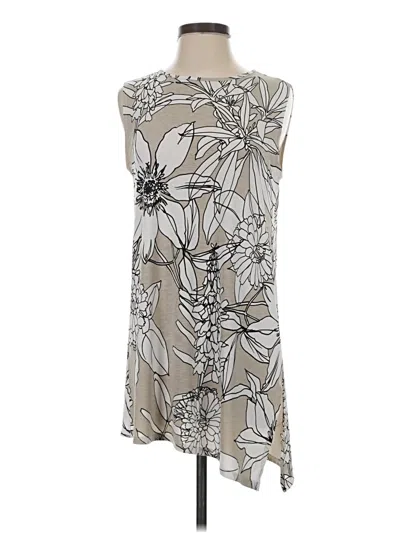 Pre-owned Clara Sun Woo Sleeveless Blouse In Silver