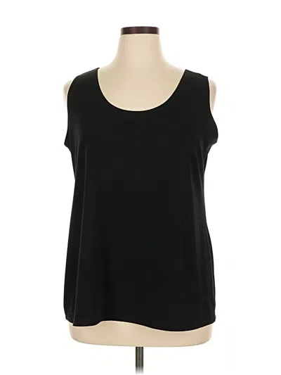 Pre-owned Clara Sun Woo Sleeveless T-shirt In Black
