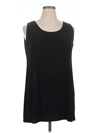 Pre-owned Clara Sun Woo Tank Top Black Crew Neck Tops